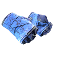 خرید ★ Hand Wraps | Cobalt Skulls