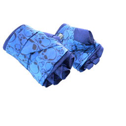 خرید ★ Hand Wraps | Cobalt Skulls