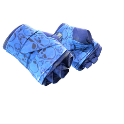 خرید ★ Hand Wraps | Cobalt Skulls